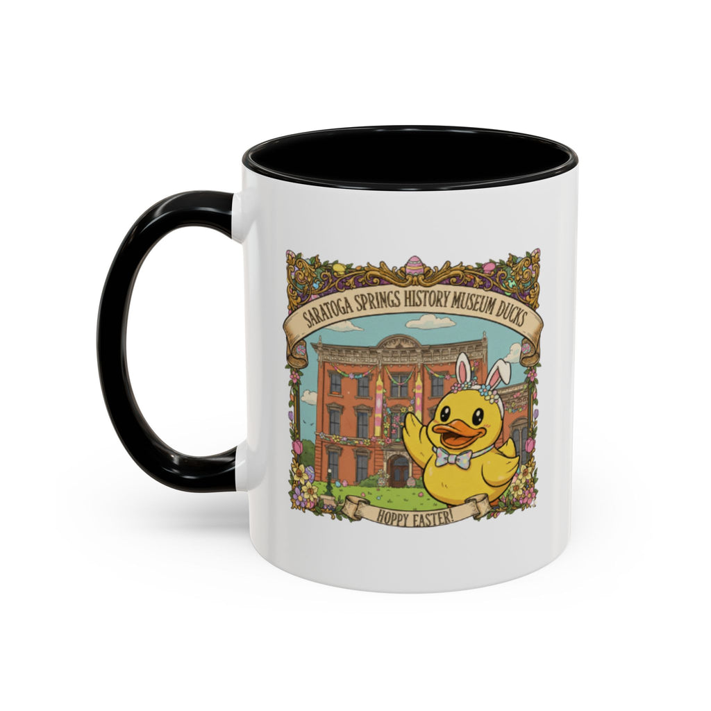Coffee Mug — Saratoga Springs History Museum Ducky (Happy Easter)