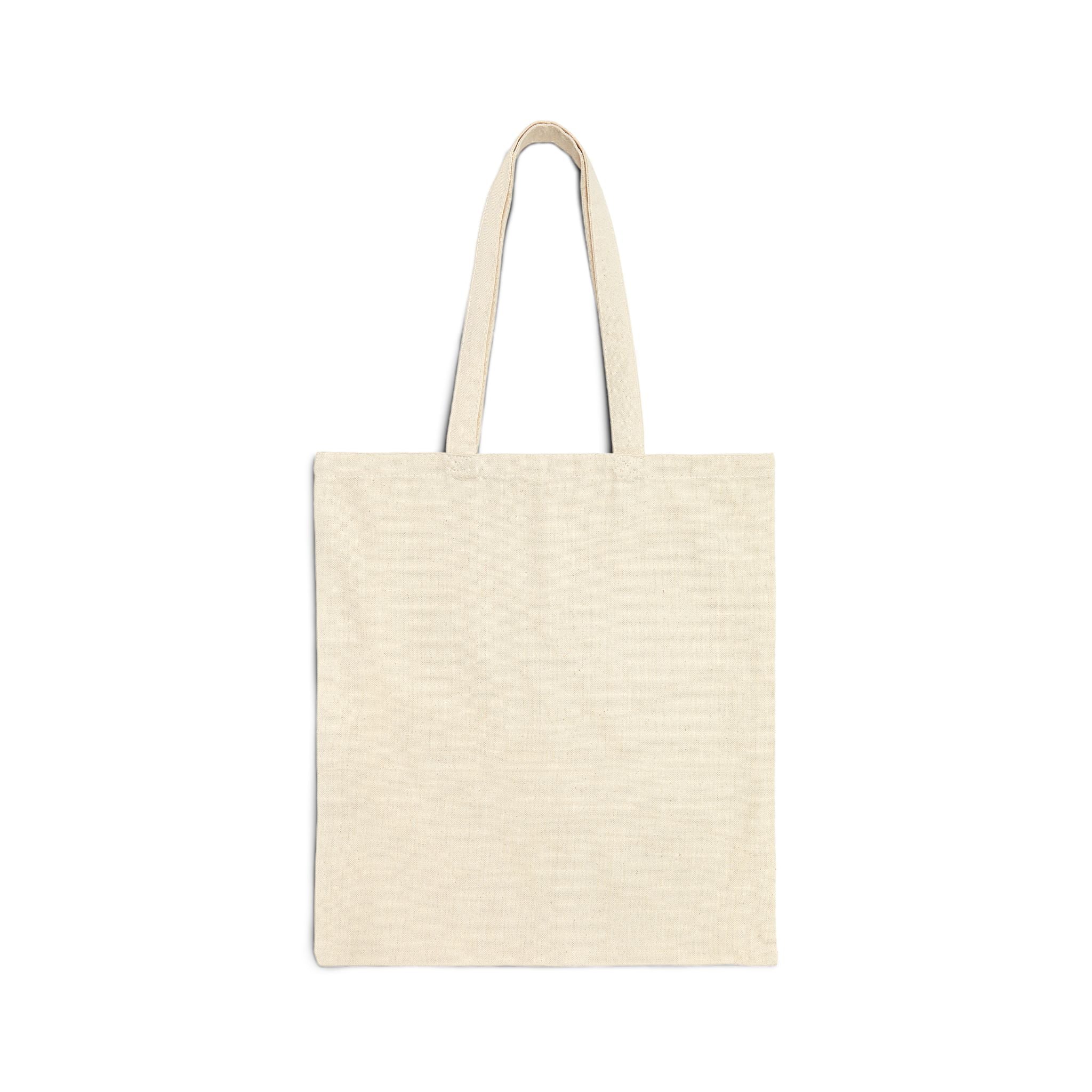 Saratoga Springs Duckling Bookshop Tote Bag — Cute Vintage Canvas Book Tote