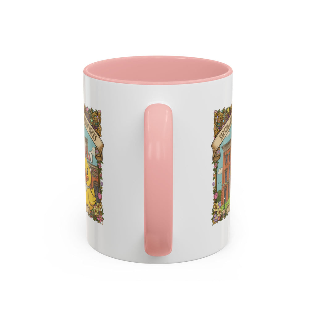 Coffee Mug — Saratoga Springs History Museum Ducky (Happy Easter)