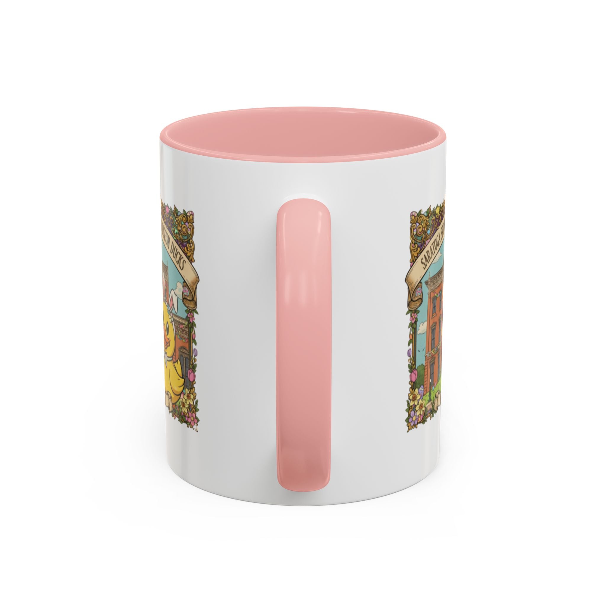 Coffee Mug — Saratoga Springs History Museum Ducky (Happy Easter)