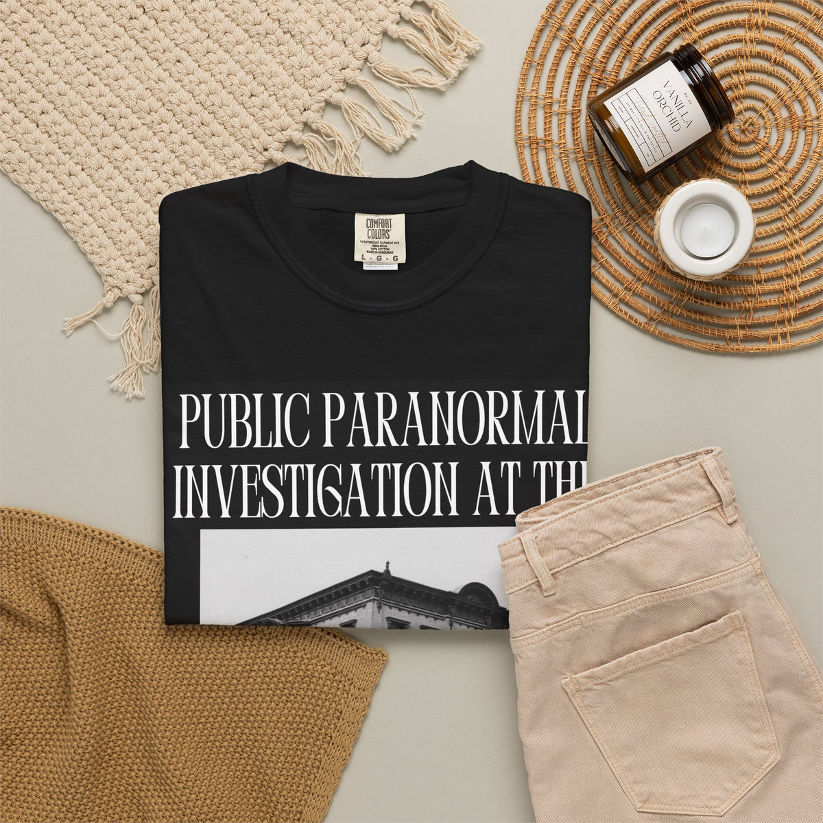 Public Paranormal Investigation at the Haunted Canfield Casino T-Shirt