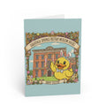 Easter Duck Postcard — Saratoga Springs Congress Park (Canfield Casino) Greeting Card