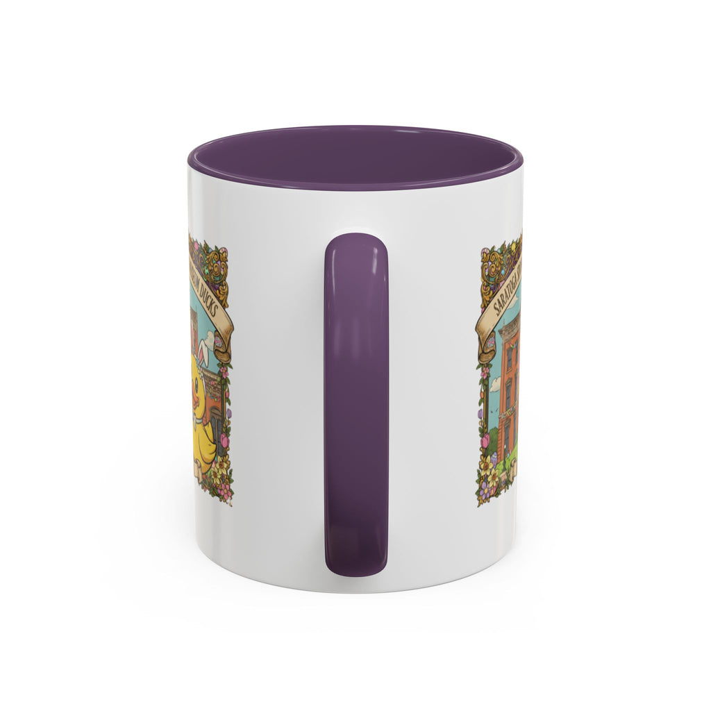 Coffee Mug — Saratoga Springs History Museum Ducky (Happy Easter)
