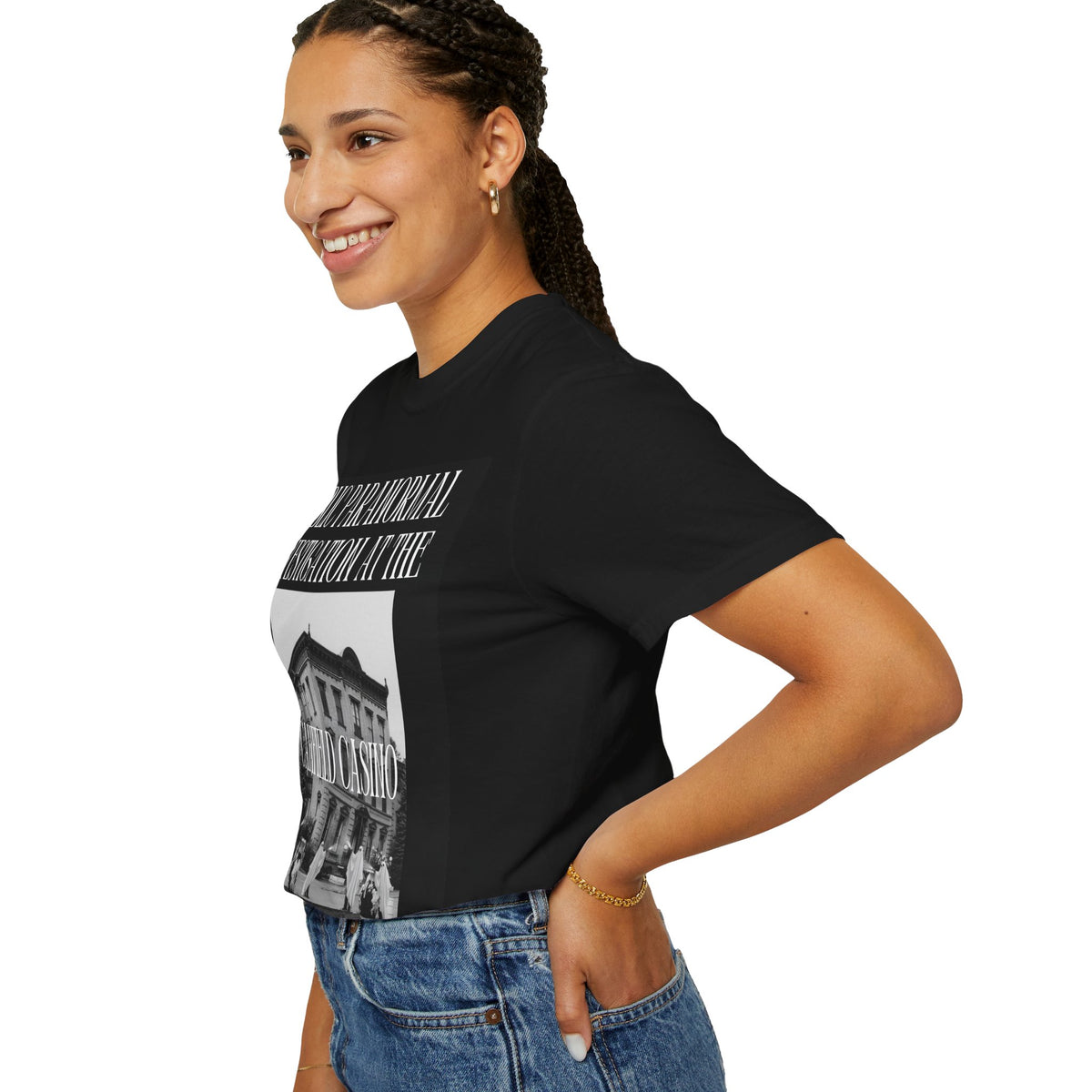 Public Paranormal Investigation at the Haunted Canfield Casino T-Shirt