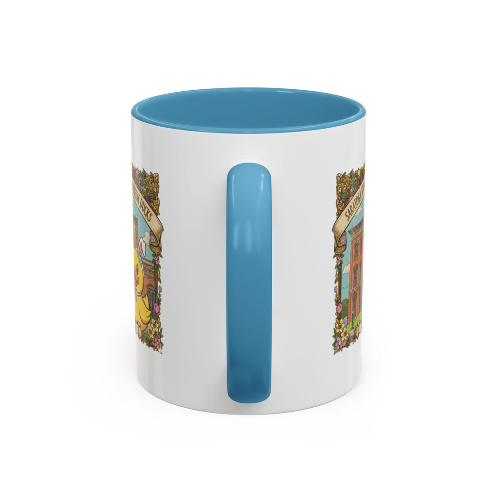 Coffee Mug — Saratoga Springs History Museum Ducky (Happy Easter)