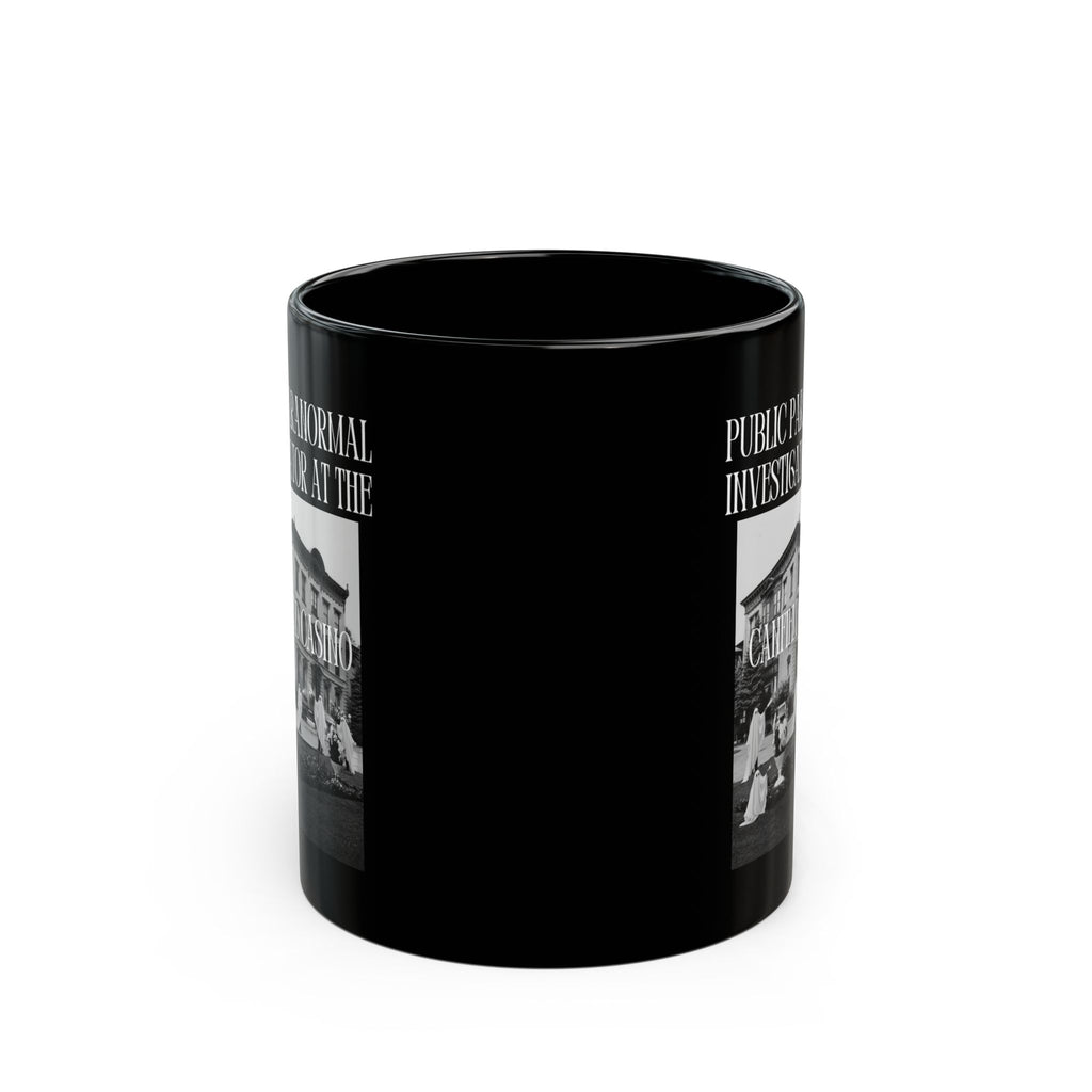 Public Paranormal Investigator at the Haunted Casino Black Mug